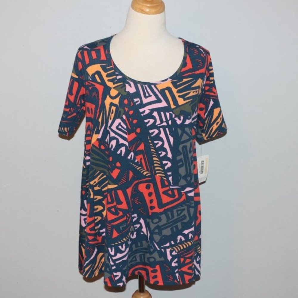 New XS LulaRoe Short Sleeve Perfect Tee T Shirt Top NWT